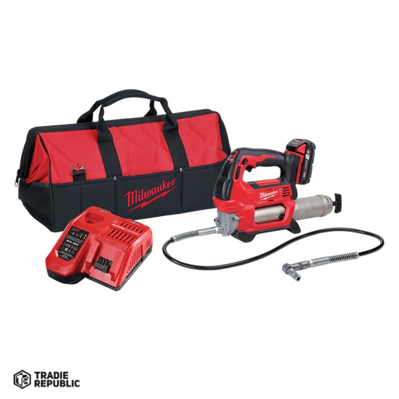 M18GG-201B Milwaukee M18 Grease Gun 2.0Ah Kit