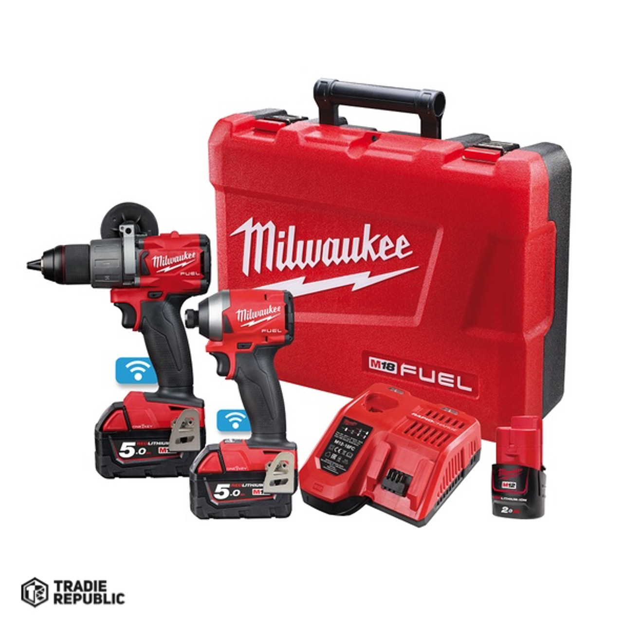 M18ONEPP2A2-502C Milwaukee M18 Onekey GEN2 2PC Pd/id 5.0Ah Kit