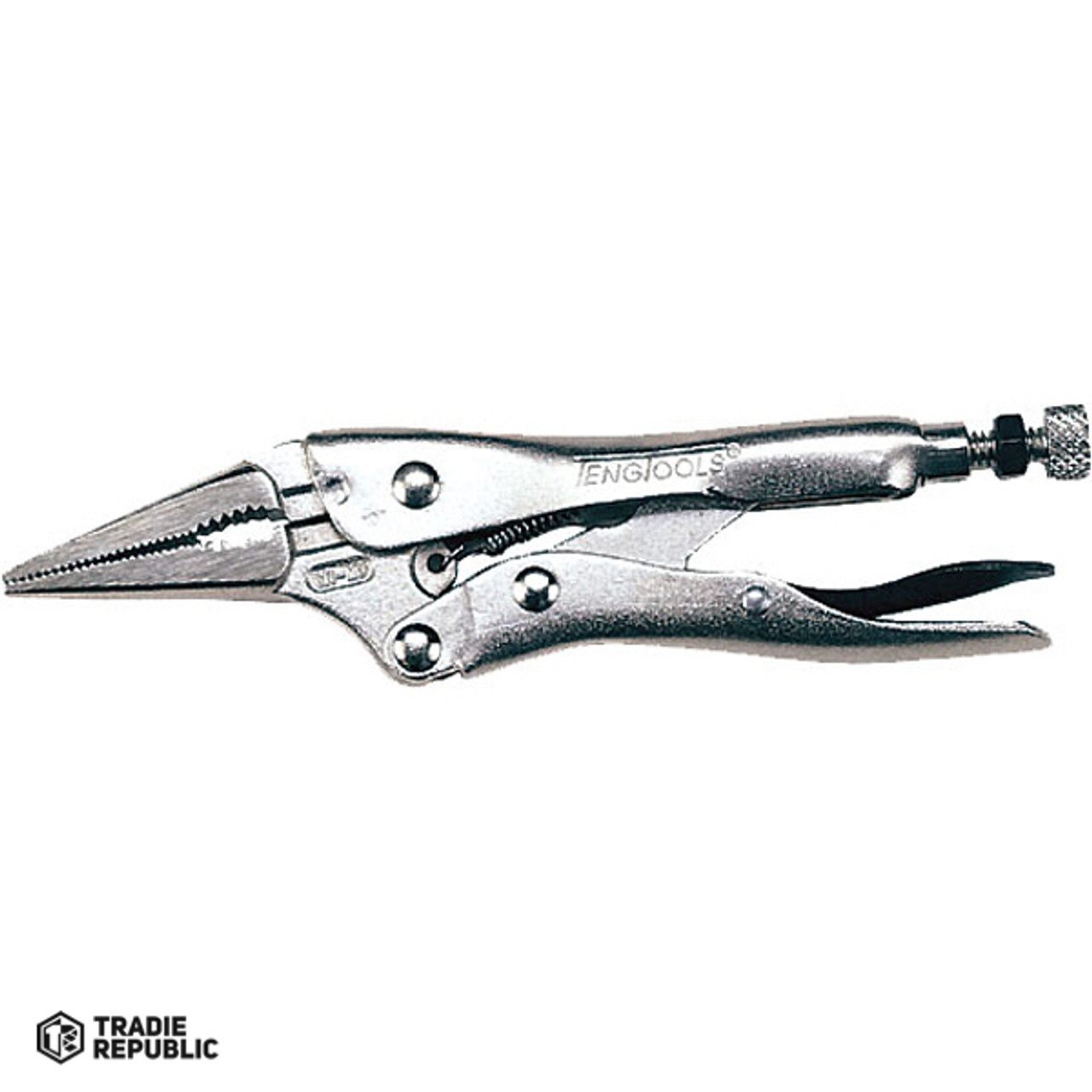 404-4 Teng 4in Long Nose Power Grip Plier