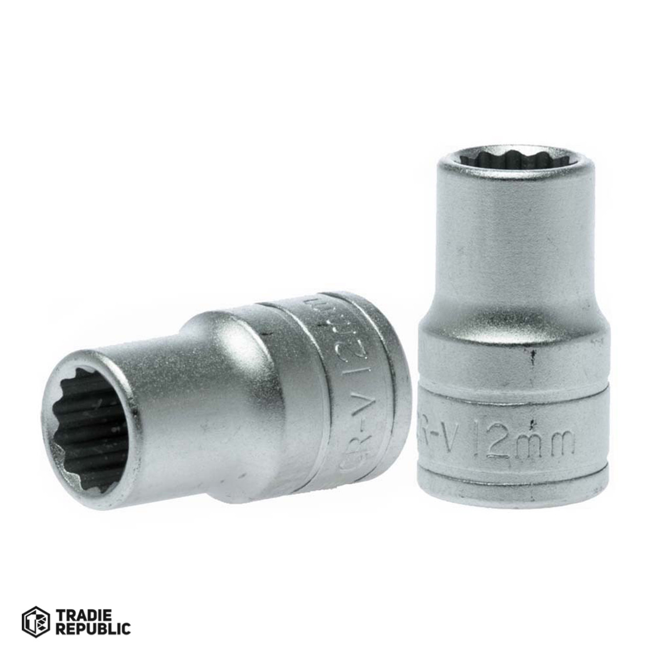 M120512-C Teng 1/2in Dr. Socket 12mm 12Pnt