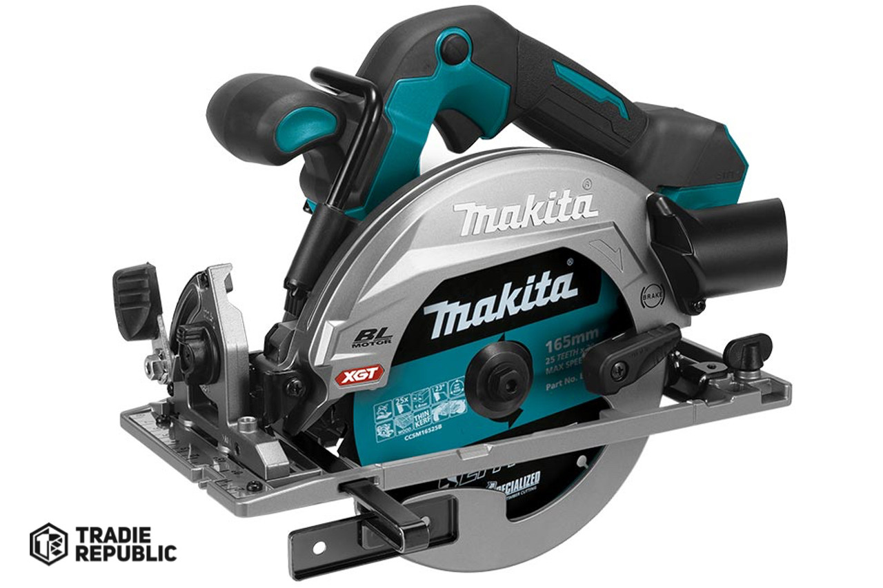 HS012GZ Makita 40Vmax XGT Brushless 165mm (6- ½") Circular Saw