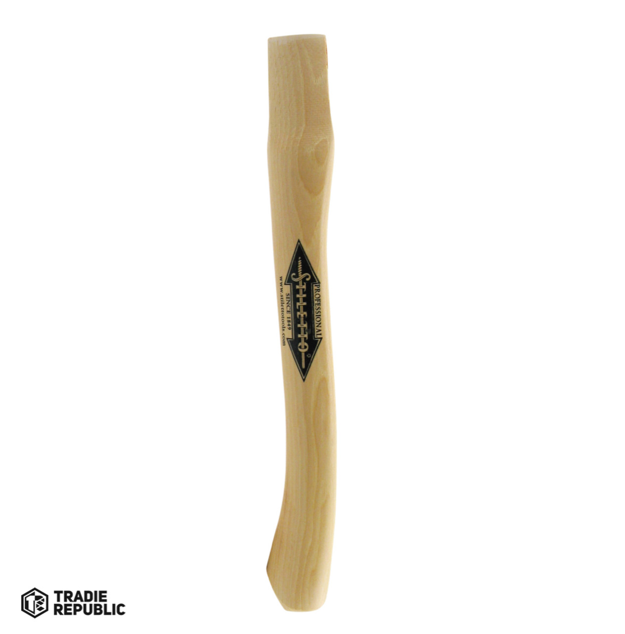 STLFH-C Stiletto 14.5" Curve Hickory Replacement Handle 10oz Wedge