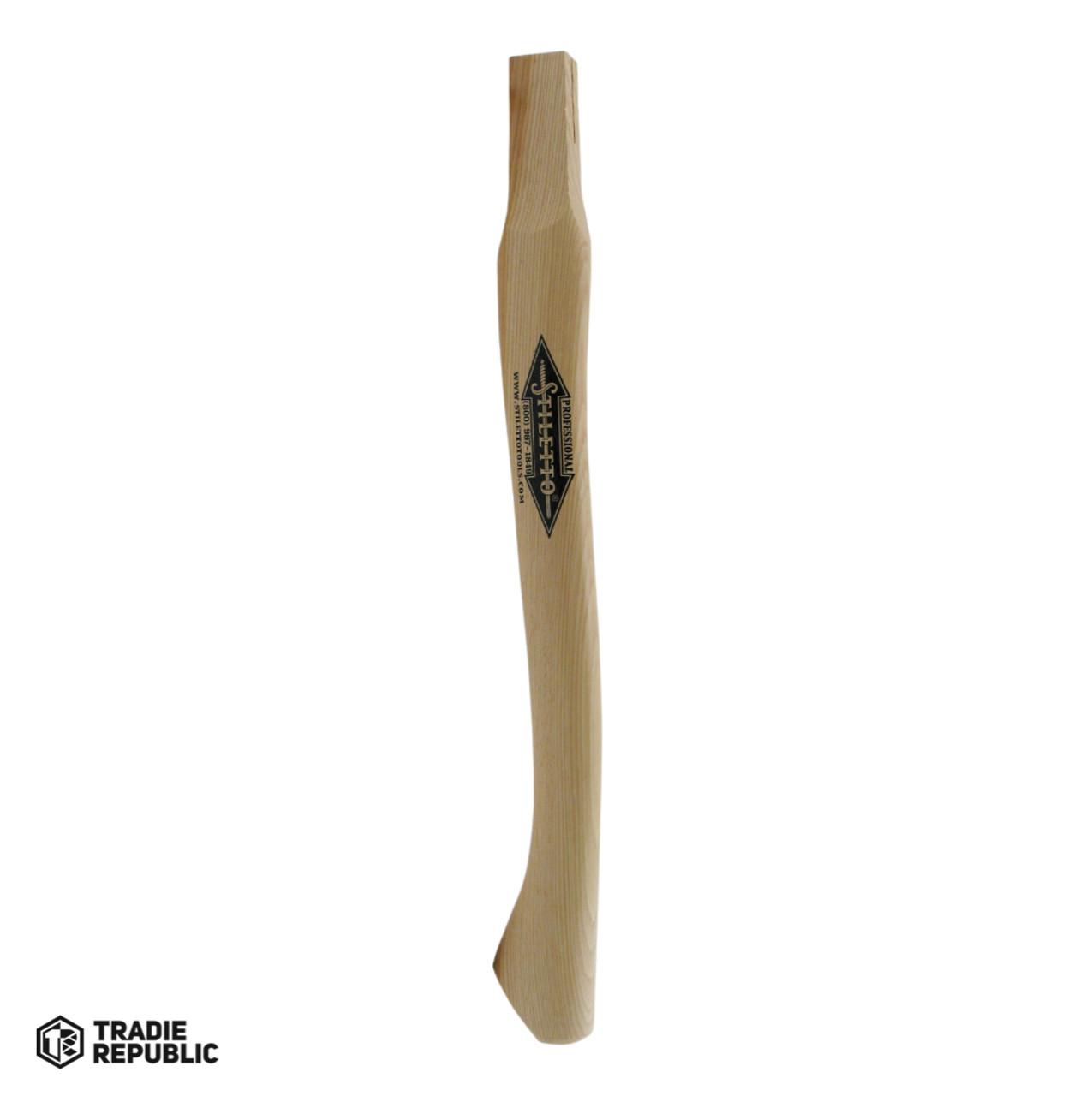 STLHDL-MHC Stiletto 18" Curve Hickory Replacement Handle 16oz