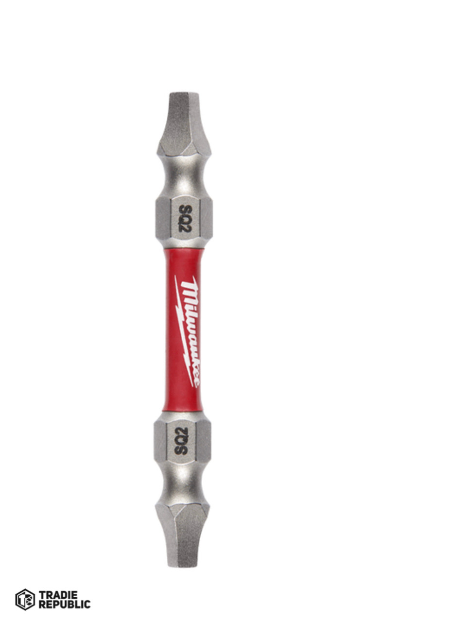 48324320 Milwaukee Shockwave SQ2/SQ2 Double ended bit 60mm 1PK