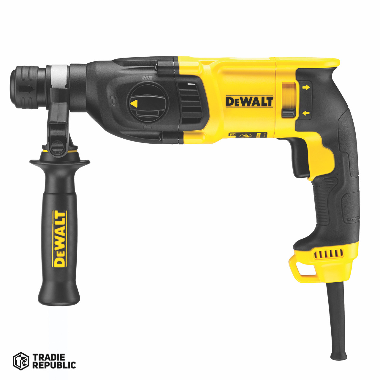 D25133K-XE DeWalt 26mm Sds+ 3 Mode Rotary Hammer 800W (2kg) - D25133K-XE