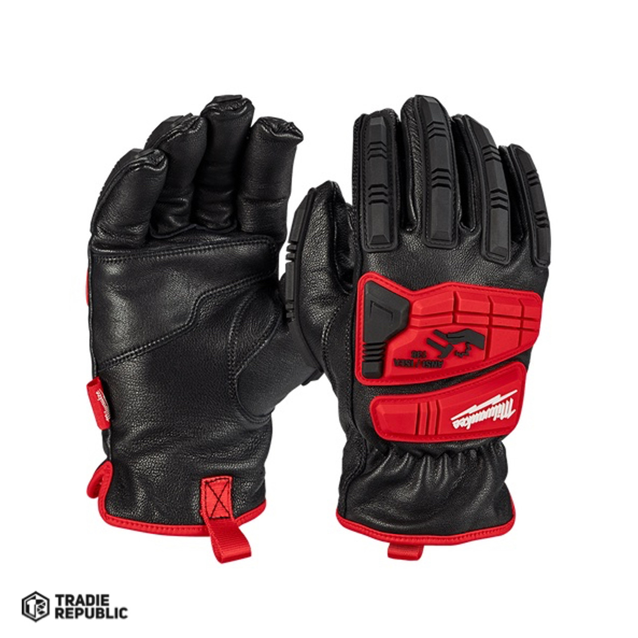 48228783 Milwaukee Impact Cut Level 5 Leather Gloves - XL