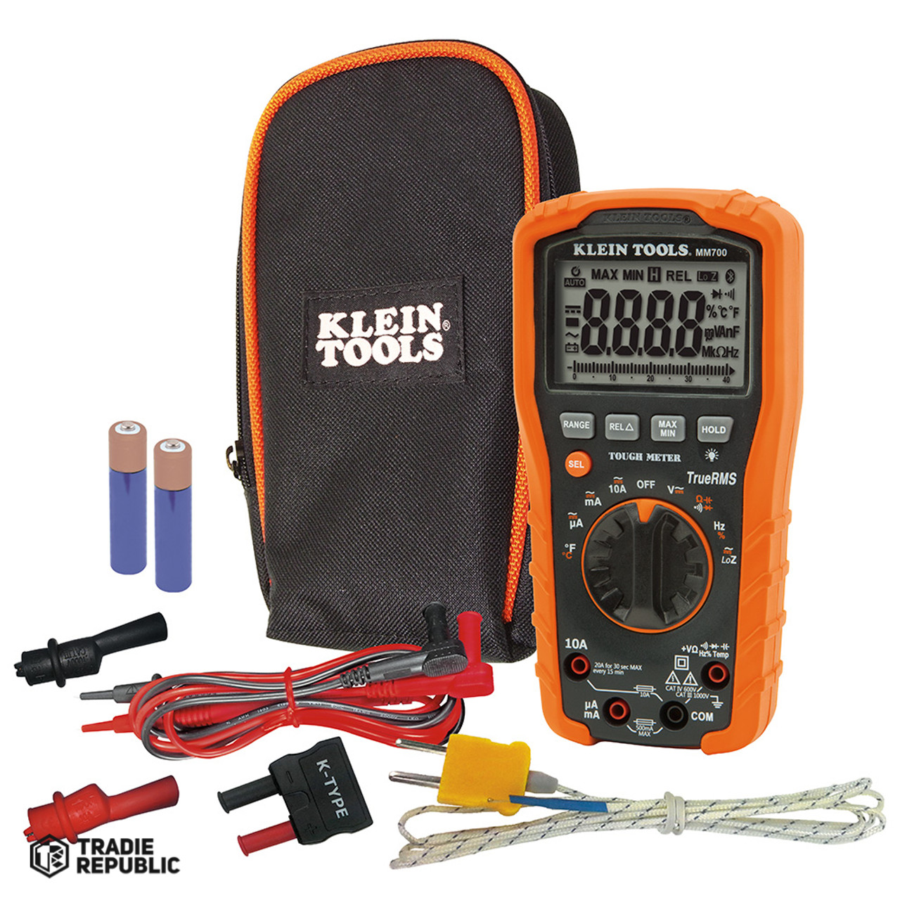 A-MM700 Klein 1000V AC/DC Trms Multimeter