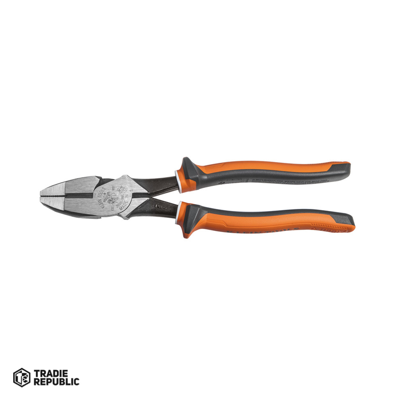 A-2000-9NE-EINS Klein 9 Insulated HI-LEV Side-Cutting Pliers