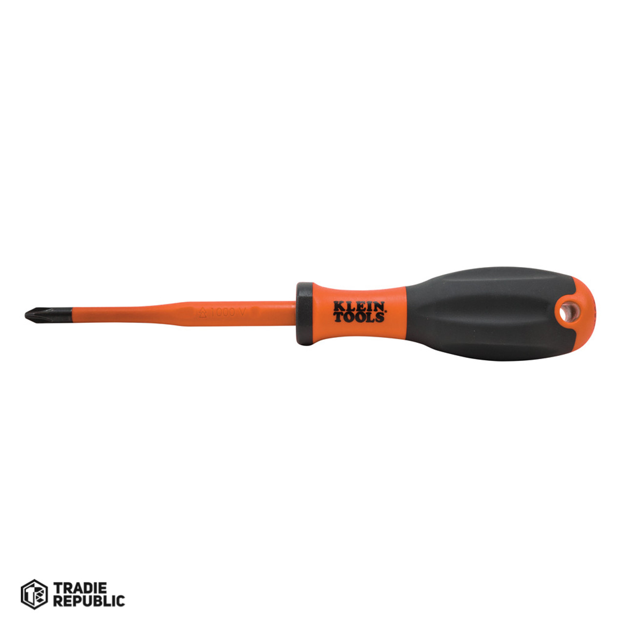 A-32259-INS Klein Screwdriver PH2 x100mm Slim Profile Vde Insulated Phillips Tip