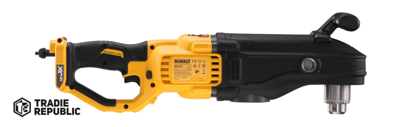 DCD470N-XJ DeWalt 54V XR Flexvolt In-Line Stud & Joist Drill - Bare Unit