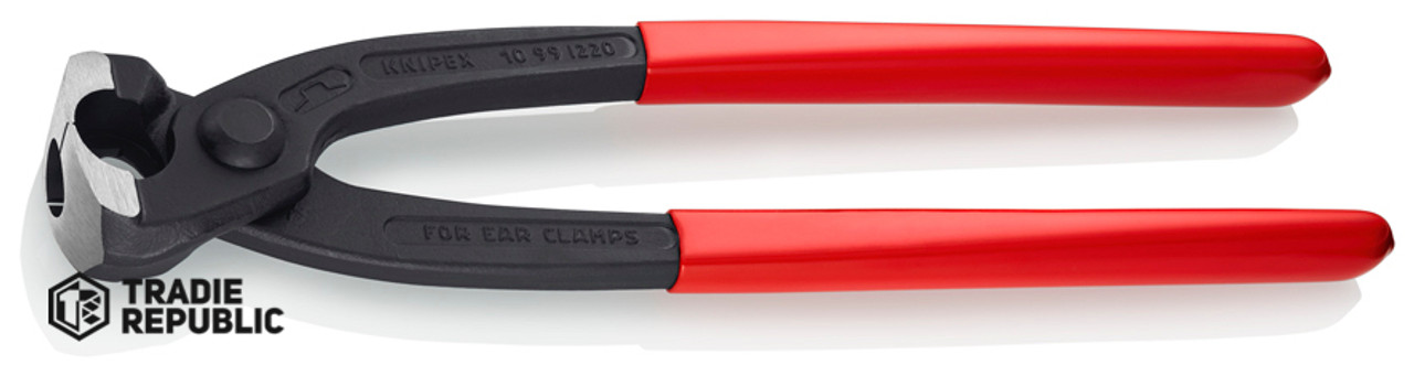 1099I220 Knipex Ear Clamp Pliers With Side Jaw 200mm