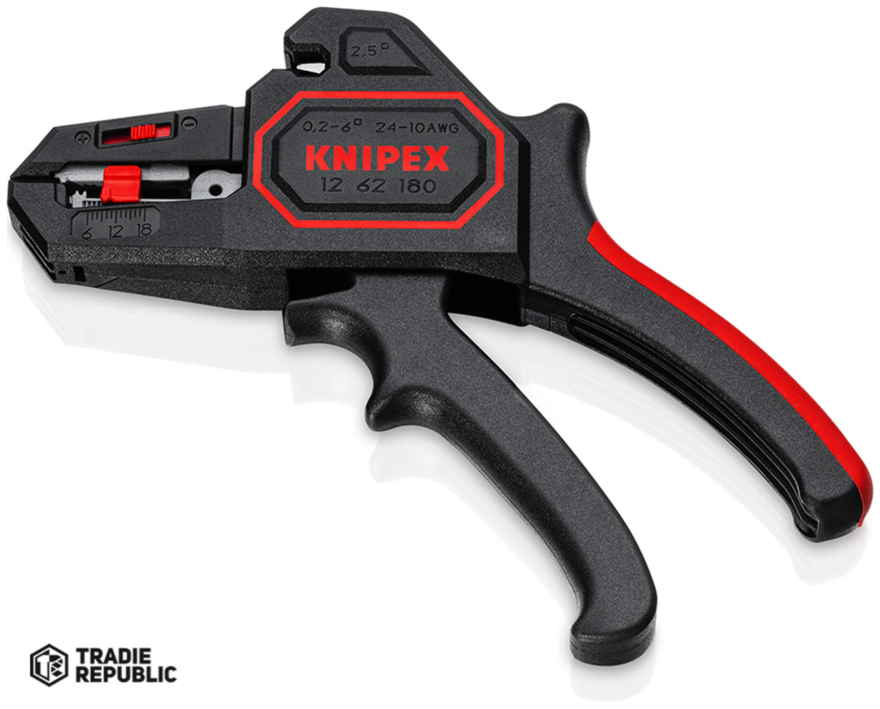 1262180 Knipex Automatic Insulation Stripper 180mm