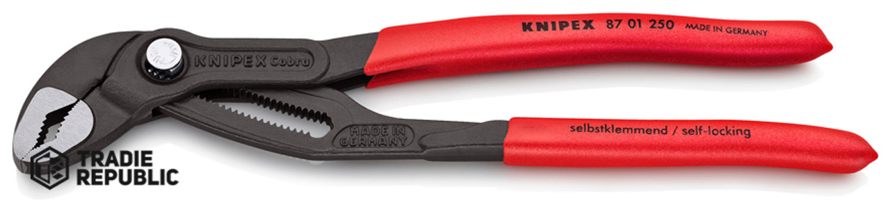 8701250 Knipex Cobra High-Tech Water Pump Pliers 250mm