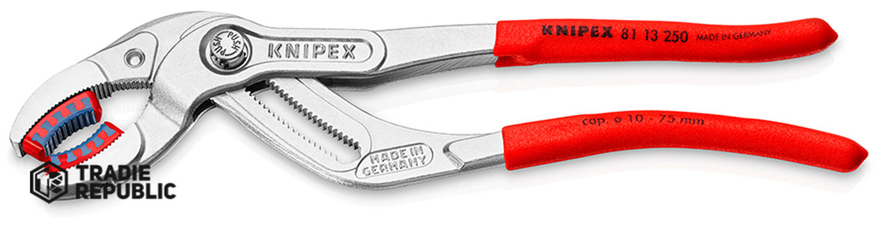 8113250 Knipex Siphon And Connector Pliers 250mm