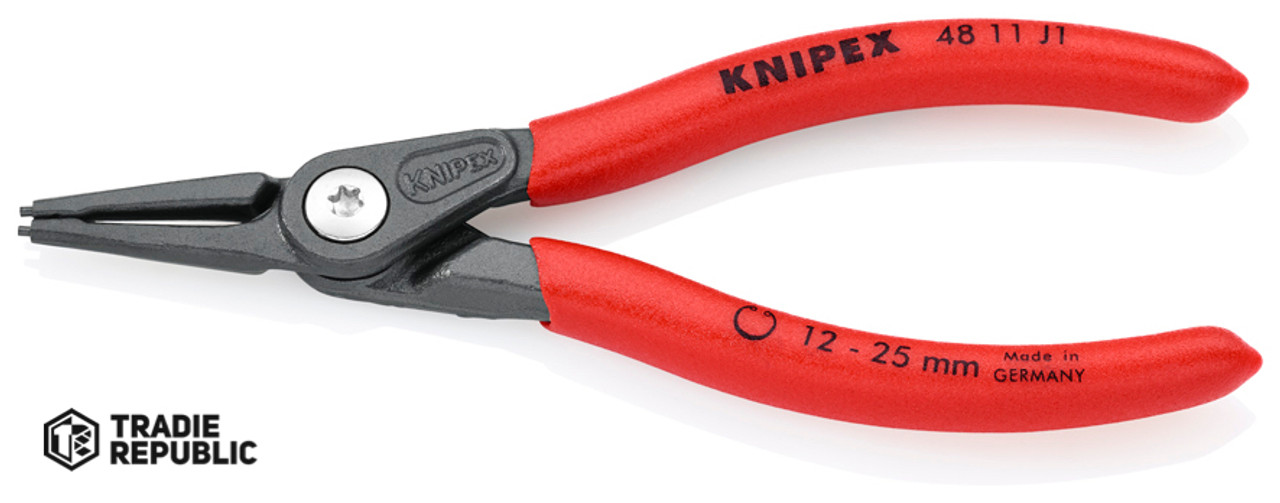 4811J1 Knipex Precision Circlip Pliers Internal Straight 140mm