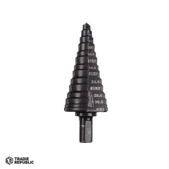 Milwaukee Cobalt Step Drill Bit 632.5mm Tradie Republic
