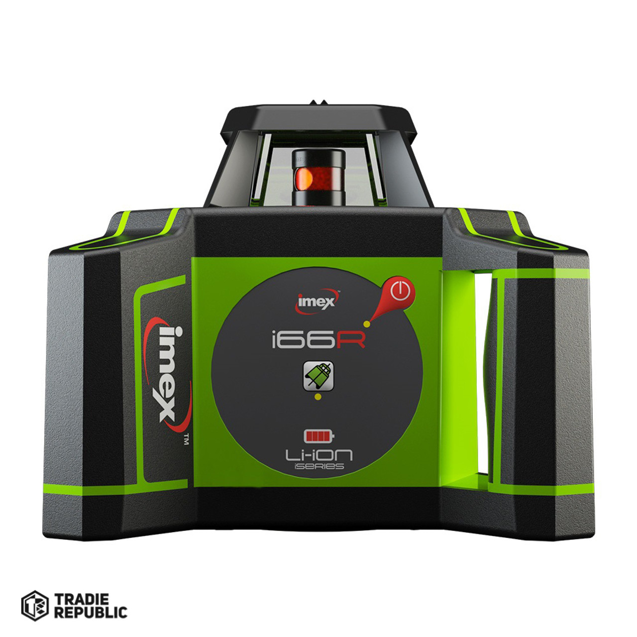 012-I66R iMEX i66R Rotating Laser Level – Red Beam