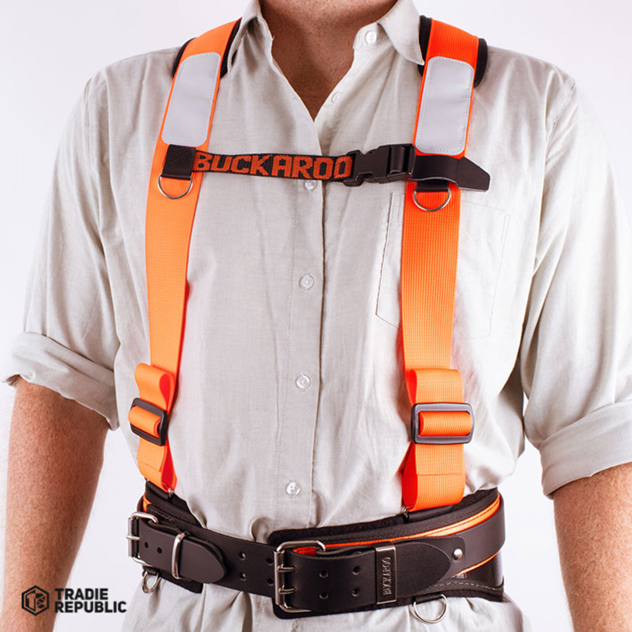 TMH Buckaroo Suspenders Orange - H