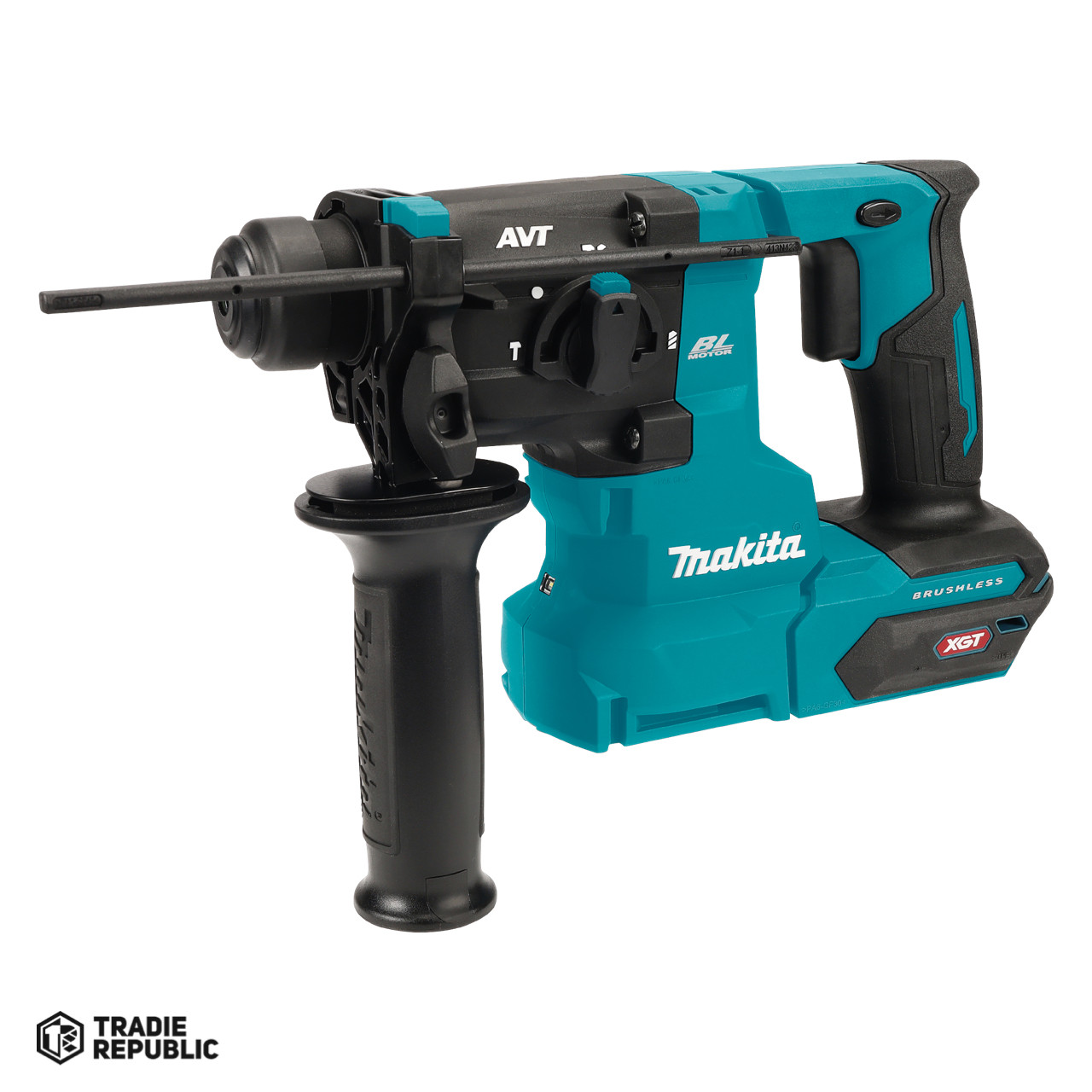 HR010GZ Makita 40Vmax XGT Brushless AWS 20mm Rotary Hammer - SDS-Plus