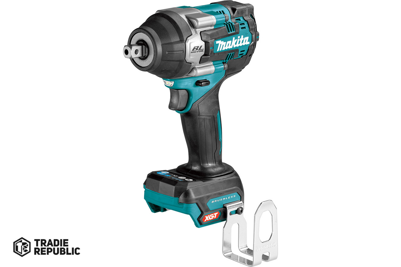 TW008GZ Makita 40Vmax XGT Brushless ½" Mid-Torque Impact Wrench with Detent Pin