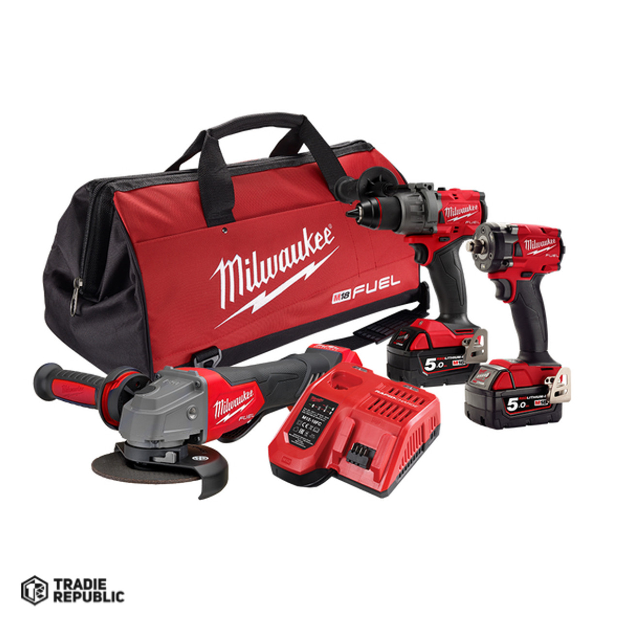 M18FPP3B3502B Milwaukee M18 FUEL™ 3 Piece Power Pack 3B3