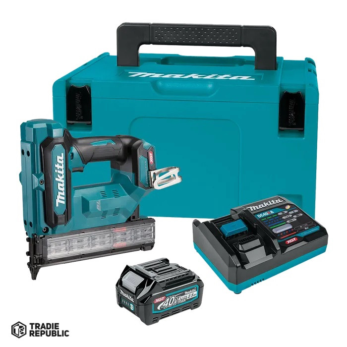 Makita 40Vmax XGT Brushless 18 Gauge Brad Nailer Kit Tradie Republic