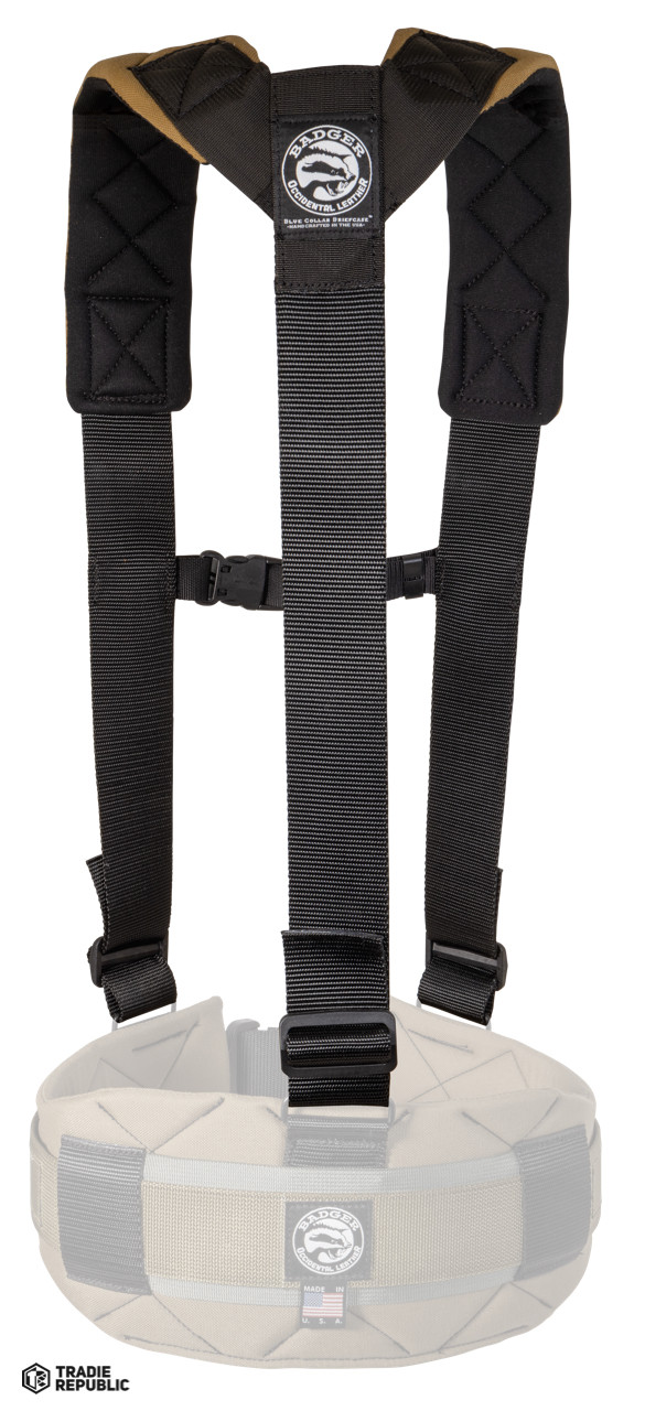 420020 Badger Suspenders Sawdust