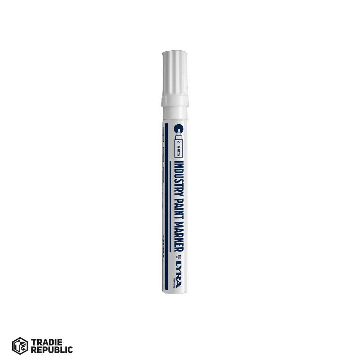 L4040001 Lyra Industry Permanent Marker - White (1pc)