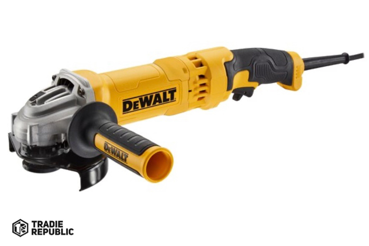 DWE4277-XE DeWalt DWE4277-XE - Angle Grinder 125mm (5) 1500W (Rat Tail) High Performance & Efficiency Motor