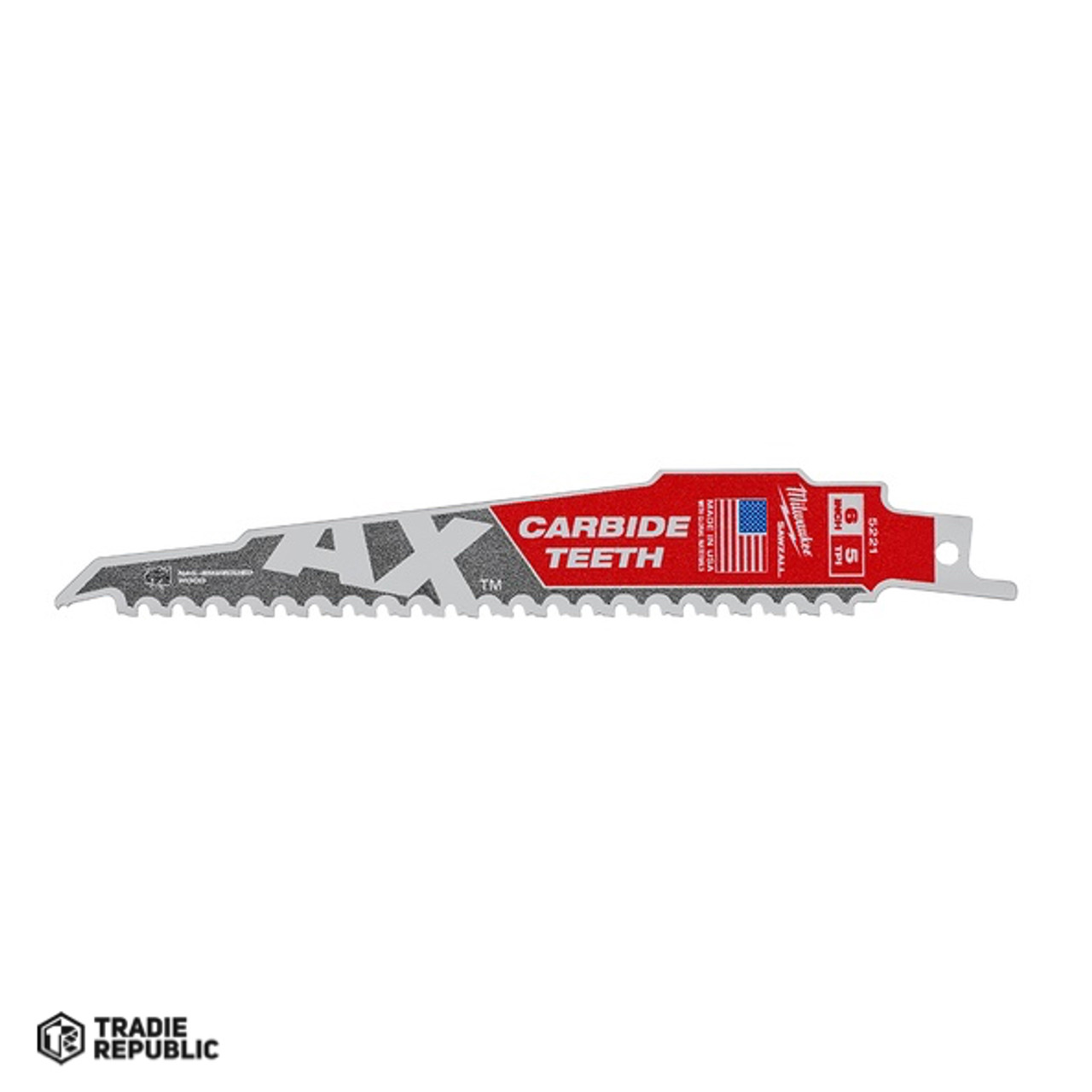 48005221 Milwaukee Sawzall Carbide Ax 150mm