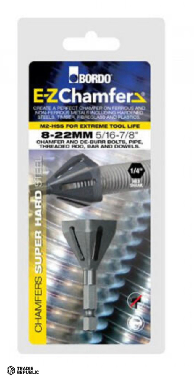 2210-822 Bordo E-Z Chamfer Tool 8-22mm OD
