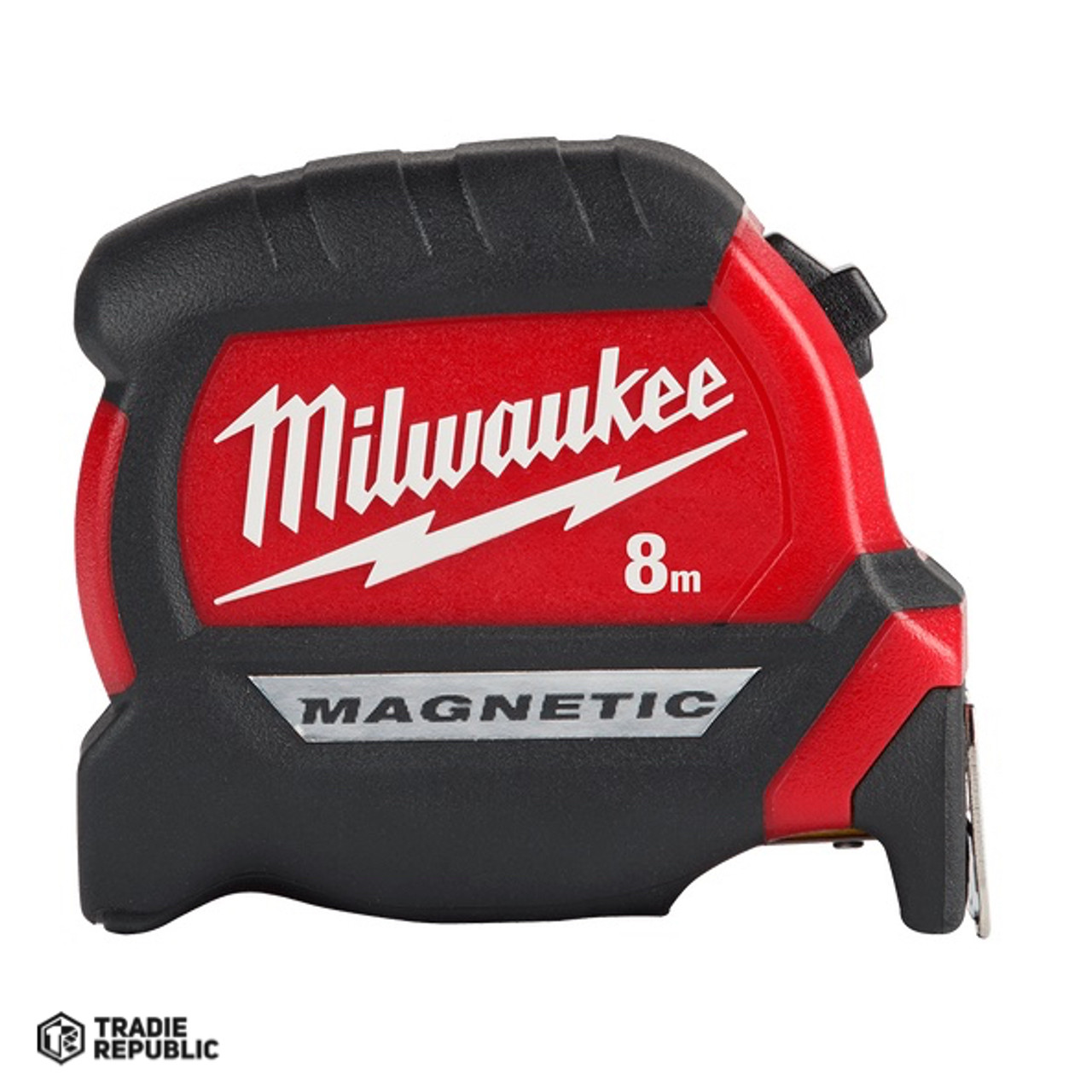 48220508 Milwaukee Compact Magnetic Tape Measure 8M