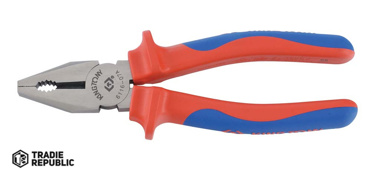 KT6116-08A King Tony 200mm Comb. Plier (elect)