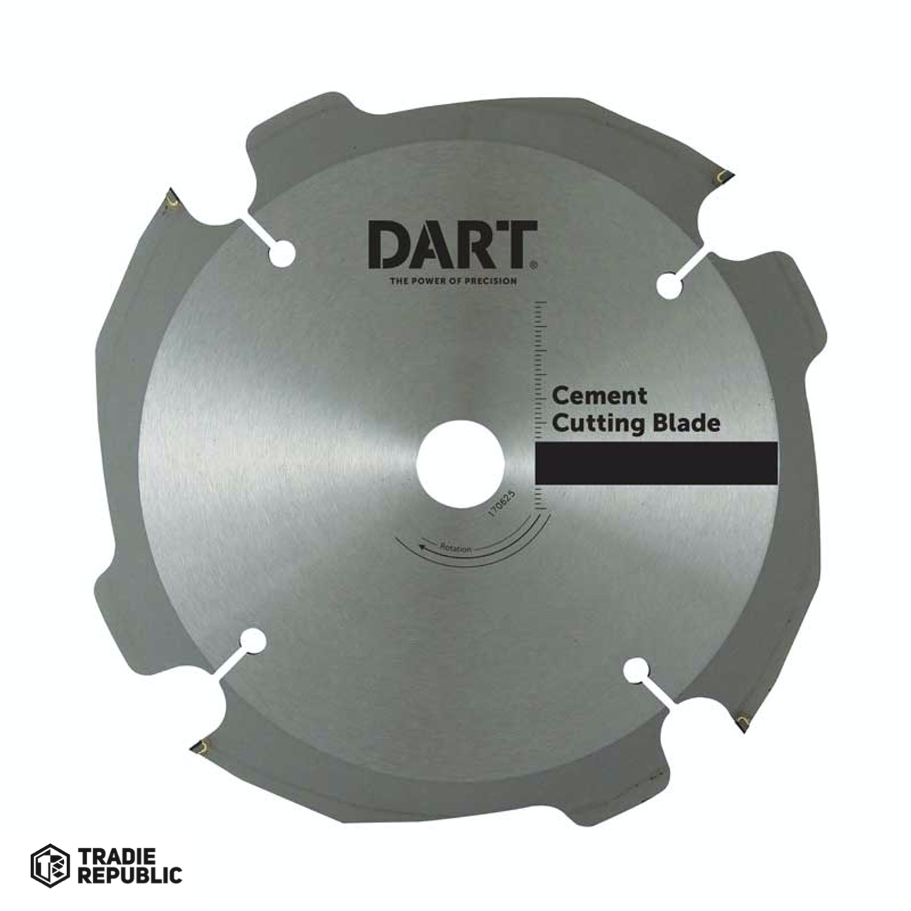 DART PCD Cement Blade 250mm 6T 30mm Bore