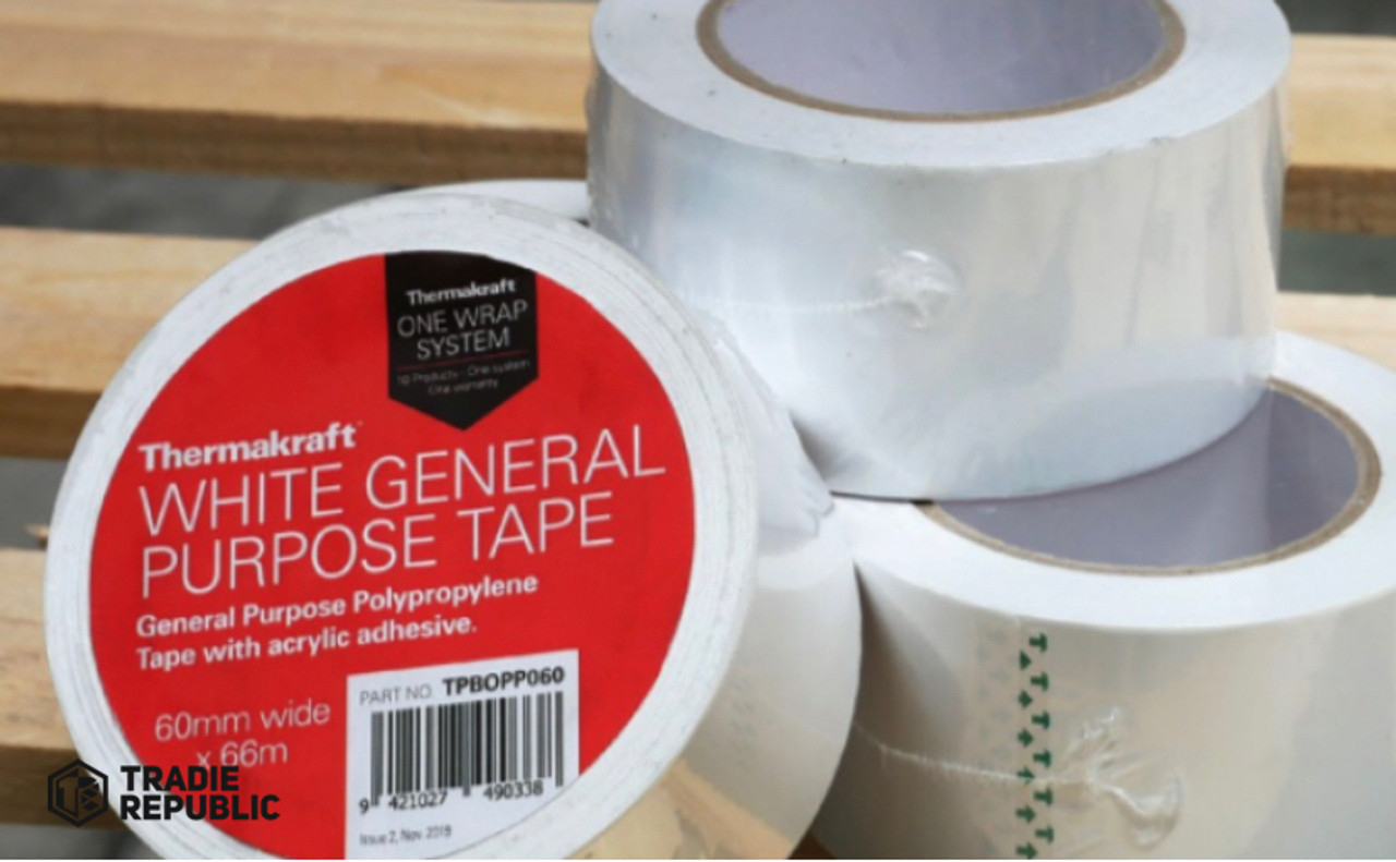  General Purpose Tape White