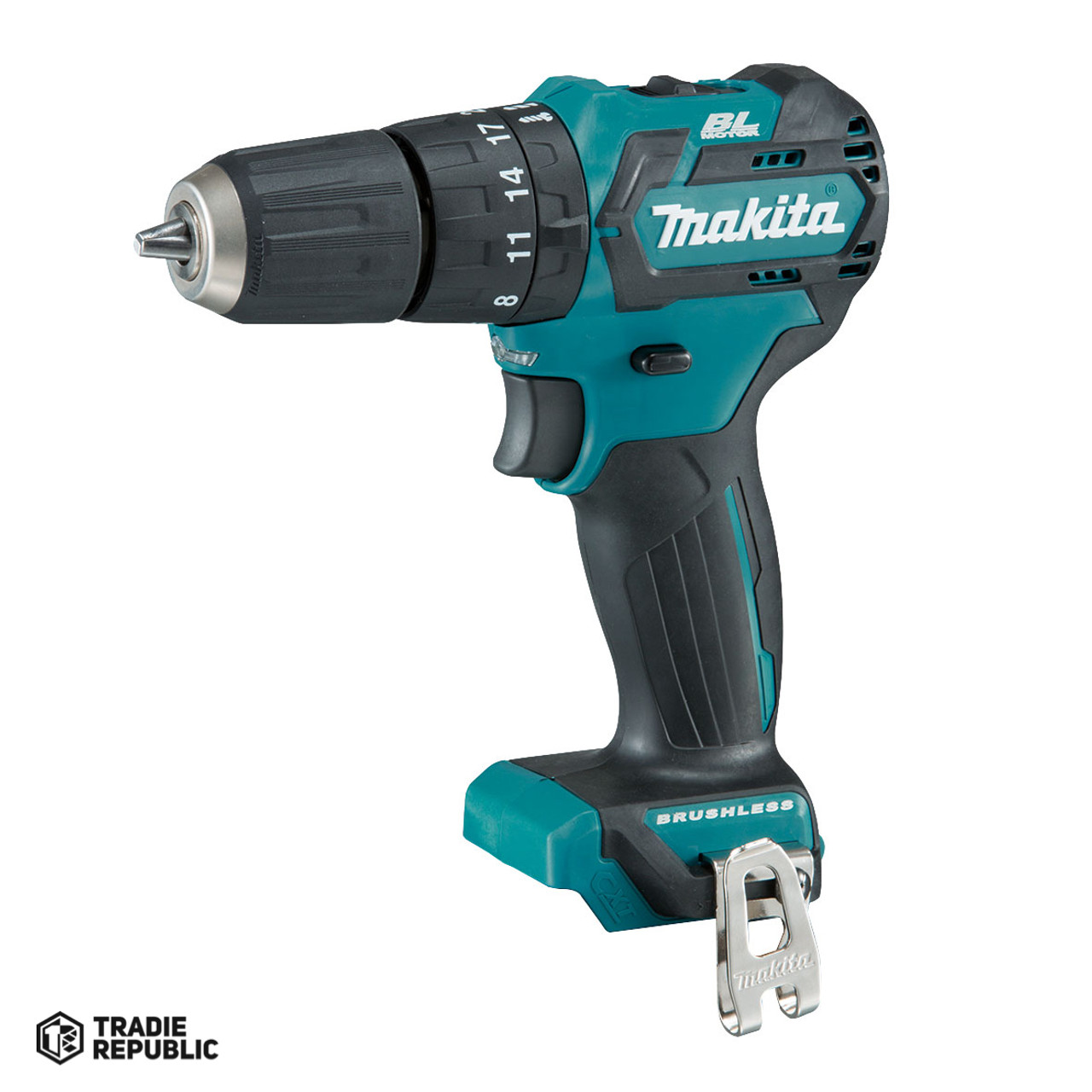 HP332DZ Makita 12Vmax CXT Cordless Brushless Hammer Drill Driver Bare tool only