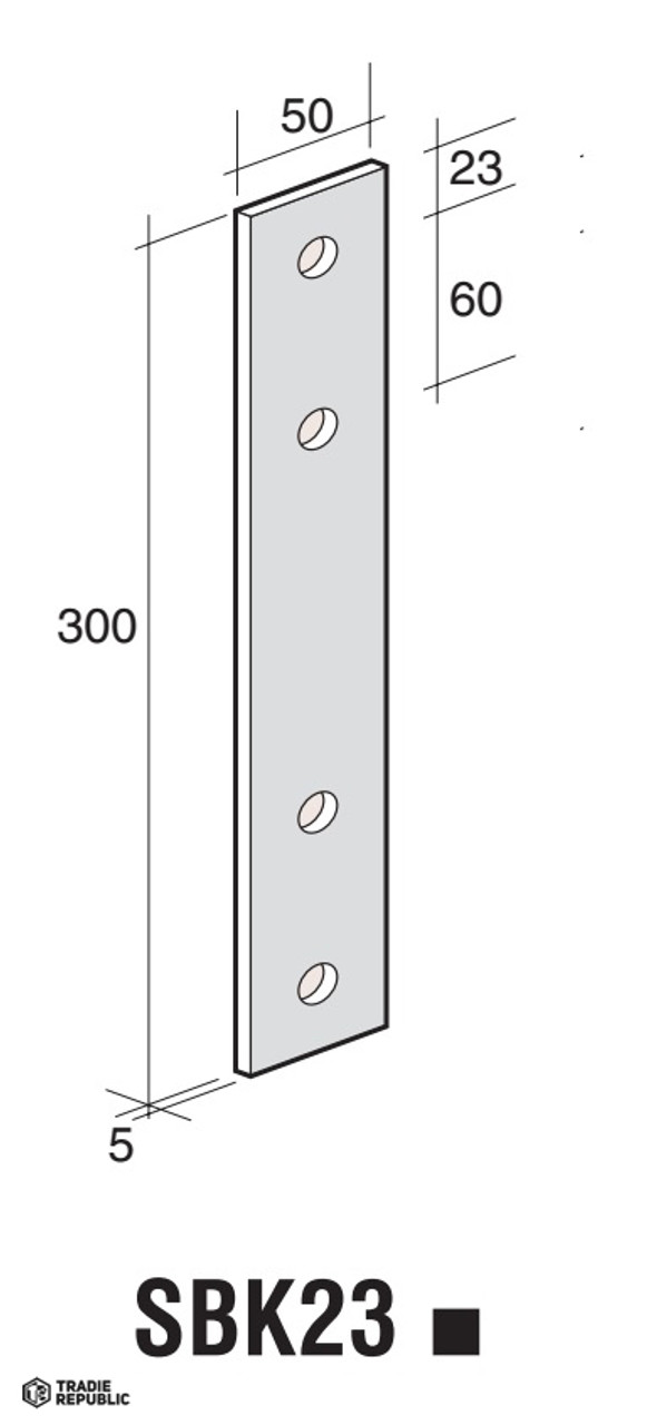 SBK23 Pryda Flat Strap SBK23