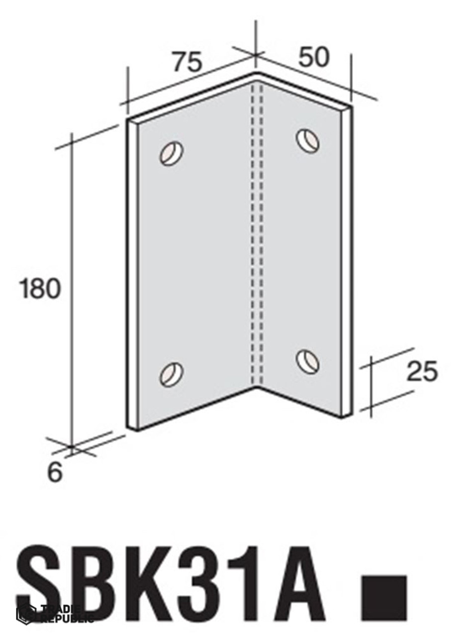 SBK31A/S Pryda Angle Bracket Stainless SBK31A/S