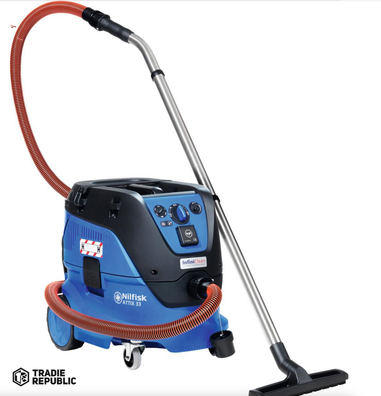 Attix33-2HIC Nilfisk Attix H/Class 30L Industrial Dust Extraction Vacuum