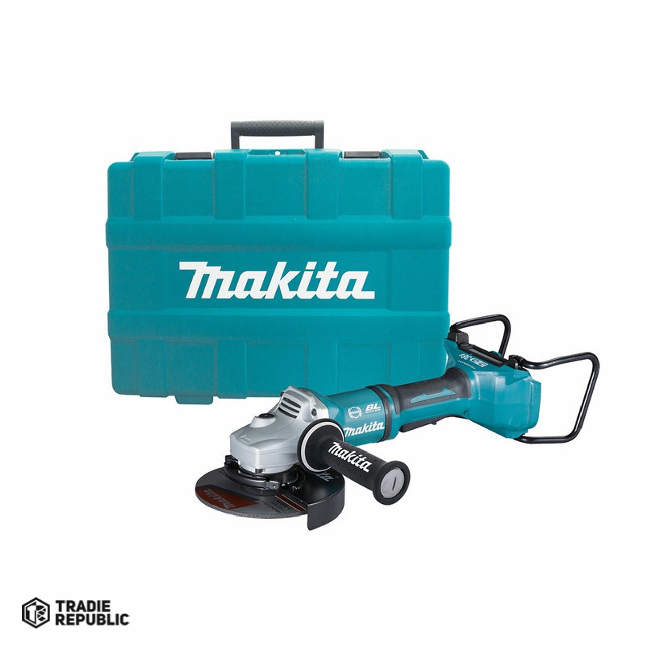 DGA700Z01K Makita 18V X2 LXT (36V) Brushless 7" Paddle Switch Cut-Off/Angle Grinder, with Electric Brake, Tool Only