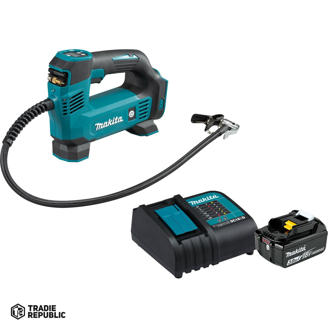 DMP180SF Makita 18V LXT Air Inflator, Kit (3.0Ah)