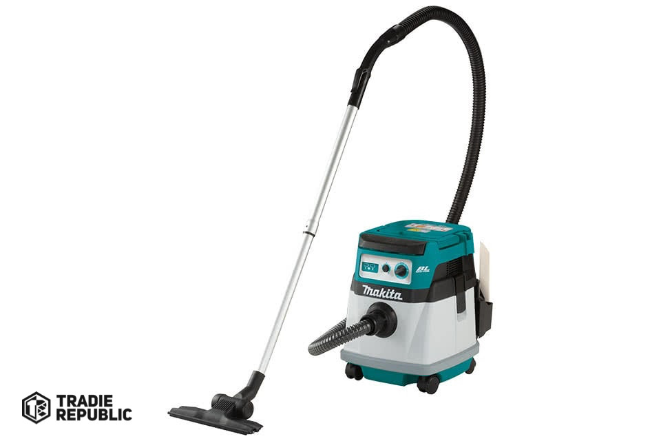 Makita 18V X2 LXT (36V) Brushless 15 litre Wet/Dry Vacuum, Low Noise 56