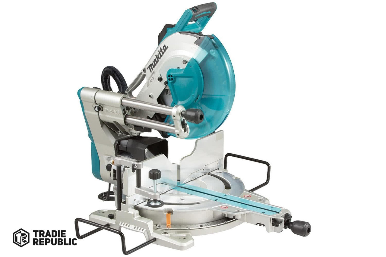 LS1219L Makita 12 Dual-Bevel Sliding Compound Miter Saw with Laser