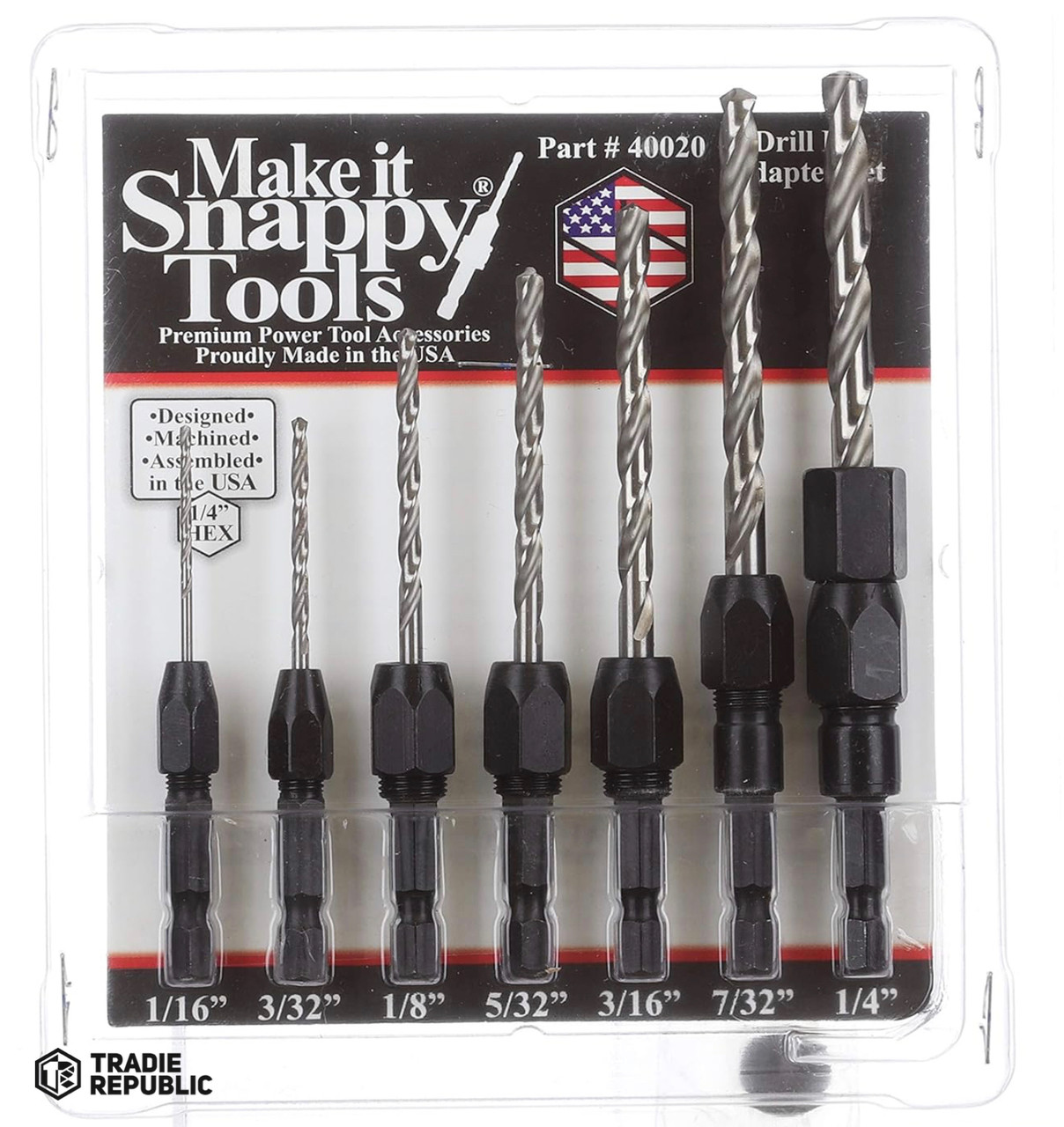 Snappy Drill Bit Adaptor Set Tradie Republic