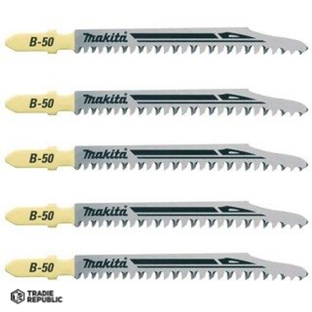 B-06460 Makita 5PK EXPRESS Jigsaw Blade 75mm