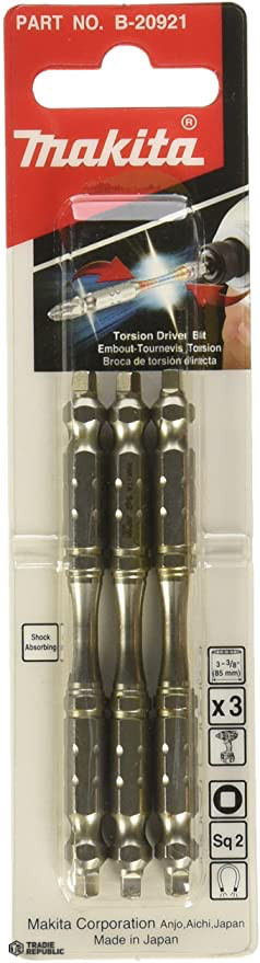Makita Torsions-Bits PZ3, 2 Stück, 50 Mm – Impact Gold Für Schlagbohrer, Extrem Bruchfest