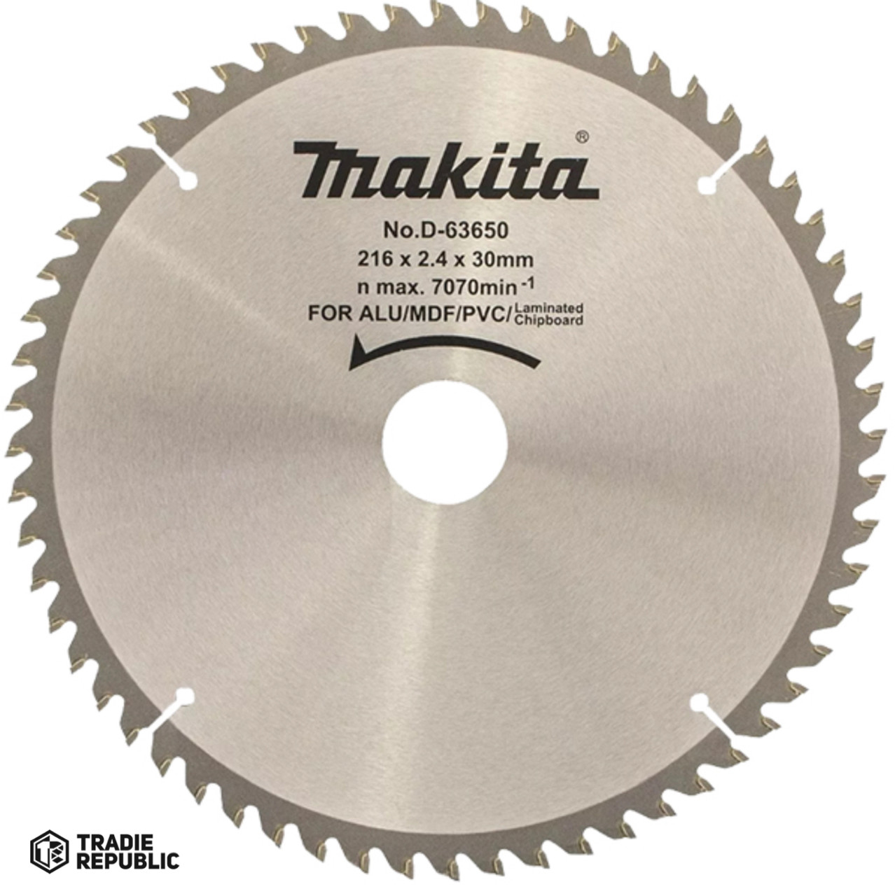 D-63650 Makita MULTI-MAT Tct Blade 216mm 60T