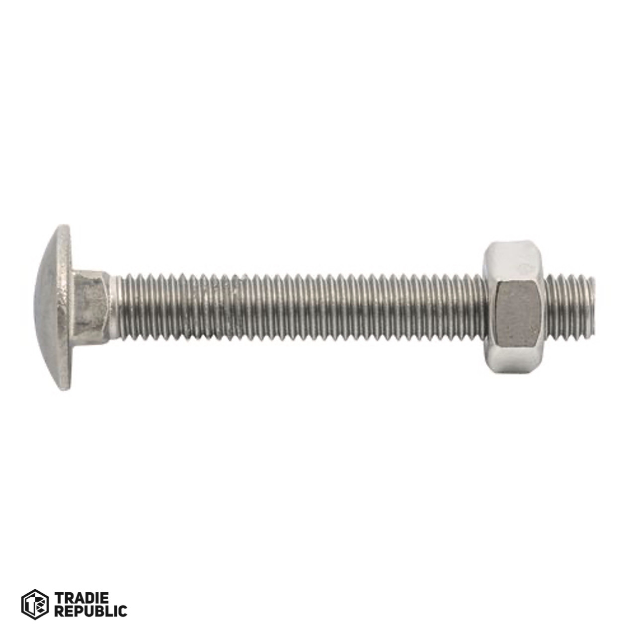 SSTCBN06025 SS 316 Coach Bolt And Nut