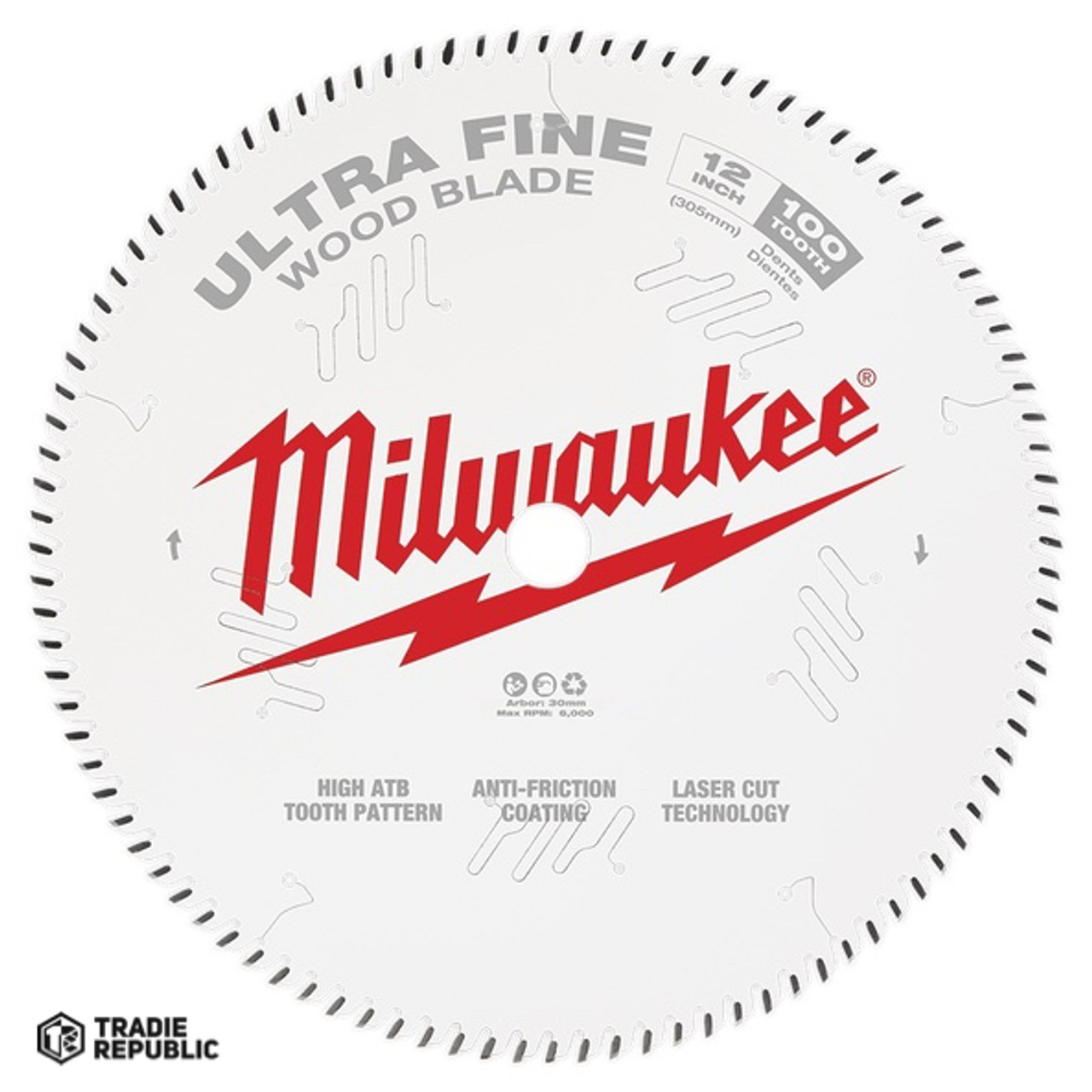 48408228 Milwaukee CSB 100T Ultra Fine Finish 305mm