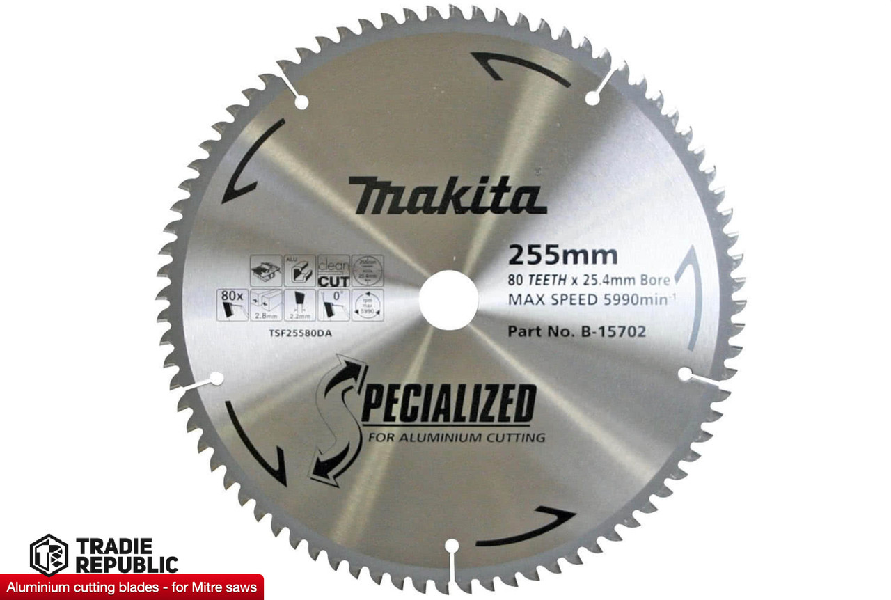 B-15693 Makita TCT Aluminium Mitre Saw Blade Silencer 355mm 100T B-15693